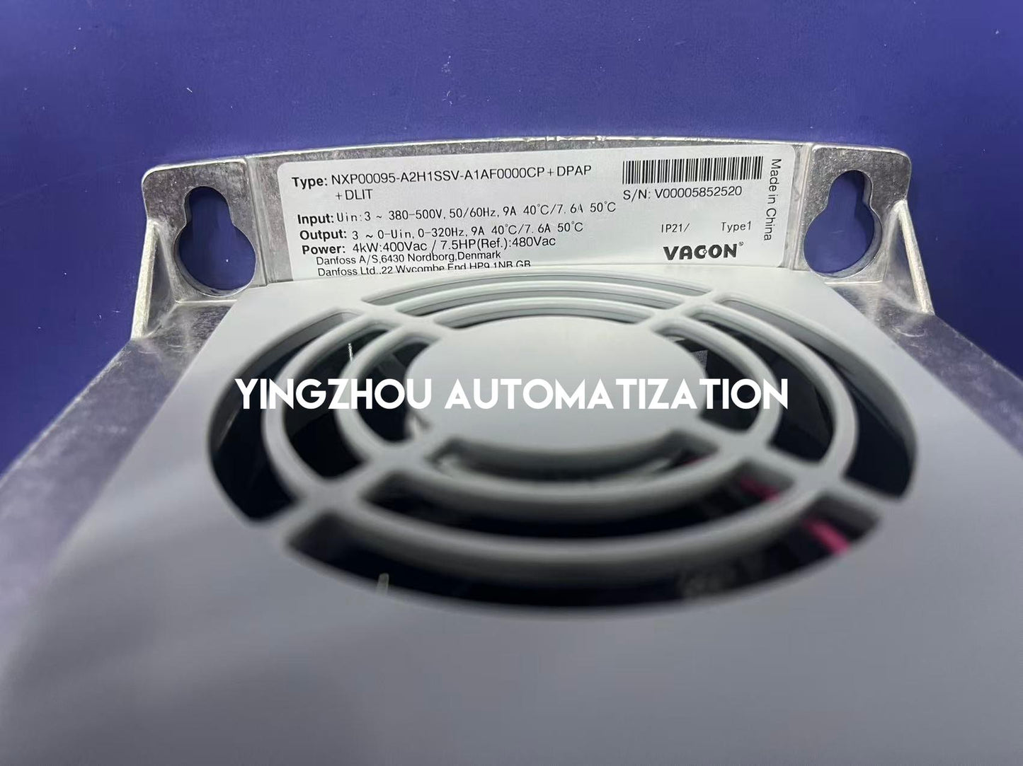 Vacon NXP00095-A2H1SSV-A1AF0000CP+DPAP+DLIT Variable Frequency Drive | NXP Series | 4kW 5.5HP | 400V 3-Phase | High-Performance Industrial Inverter | Brand New Original-YingZhou Automatization