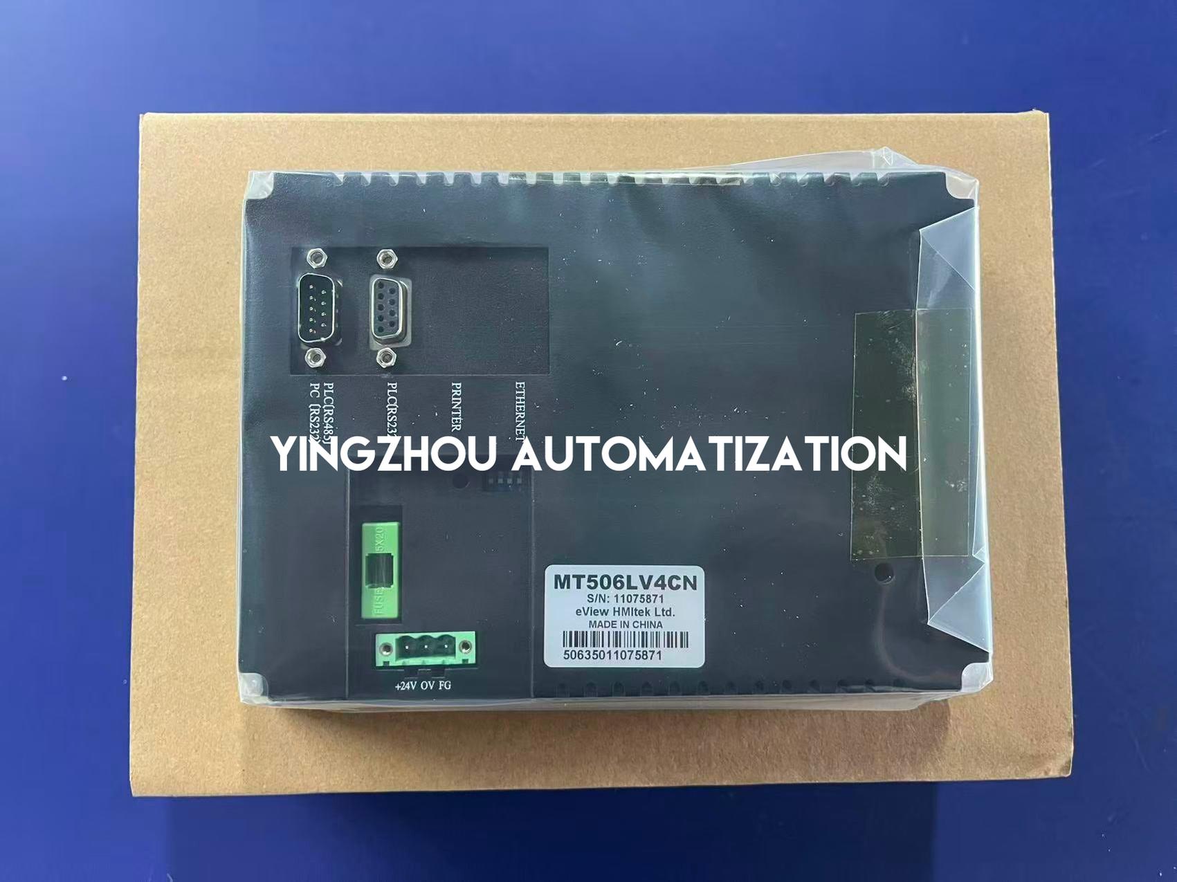 Weintek MT506LV4CN HMI - 5.6" STN LCD, 256 Colors, 24VDC, MT500 Series-YingZhou Automatization