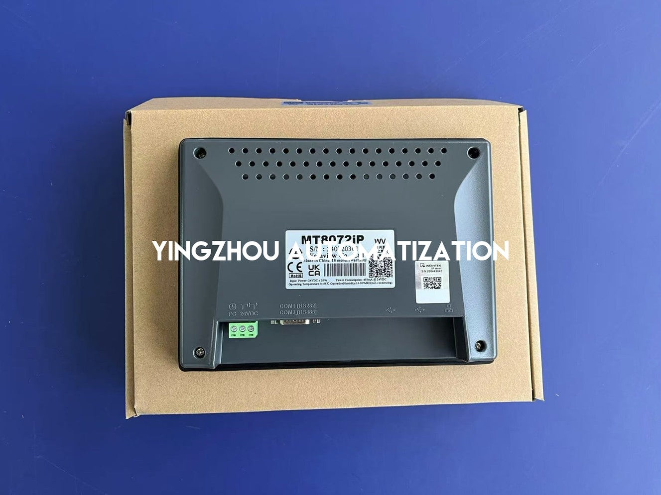 Weinview MT8072iP HMI | 7" Widescreen TFT, 800x480, 600MHz CPU, Ethernet-YingZhou Automatization