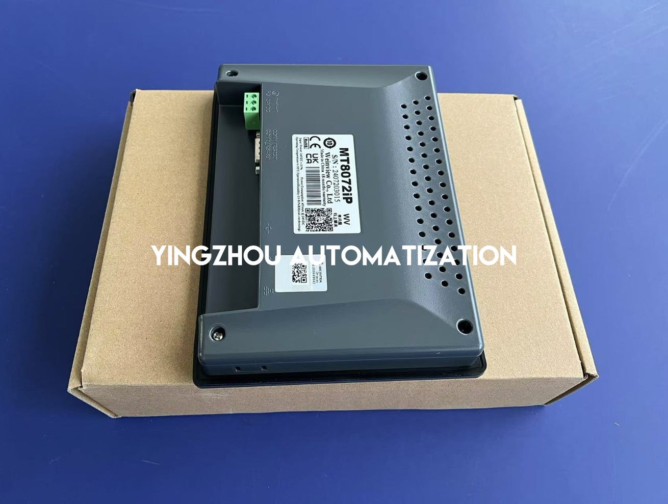 Weinview MT8072iP HMI | 7" Widescreen TFT, 800x480, 600MHz CPU, Ethernet-YingZhou Automatization