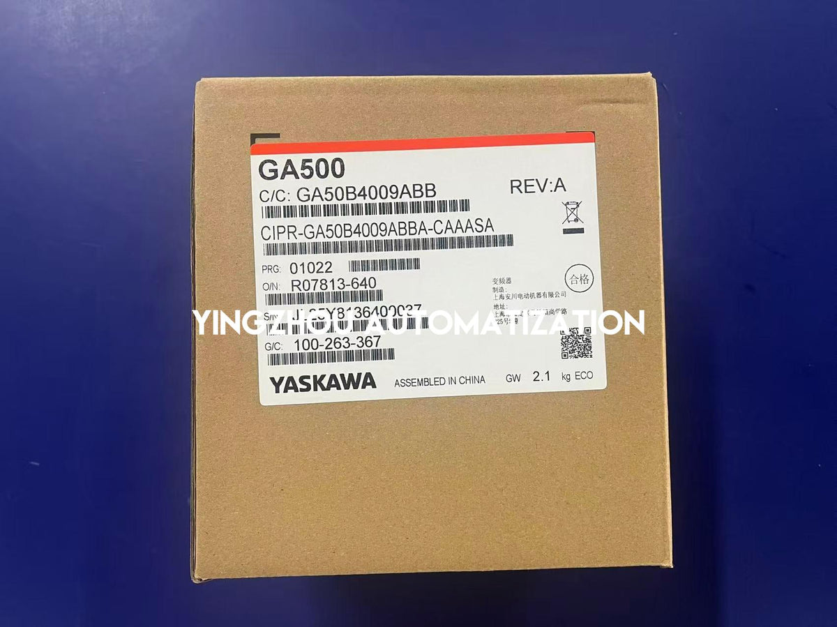 Yaskawa CIPR-GA50B4009ABBA-CAAASA Inverter Drive | GA50 Series | 3.0kW 4HP 7.2A | 400V 3-Phase | Brand New Original-YingZhou Automatization