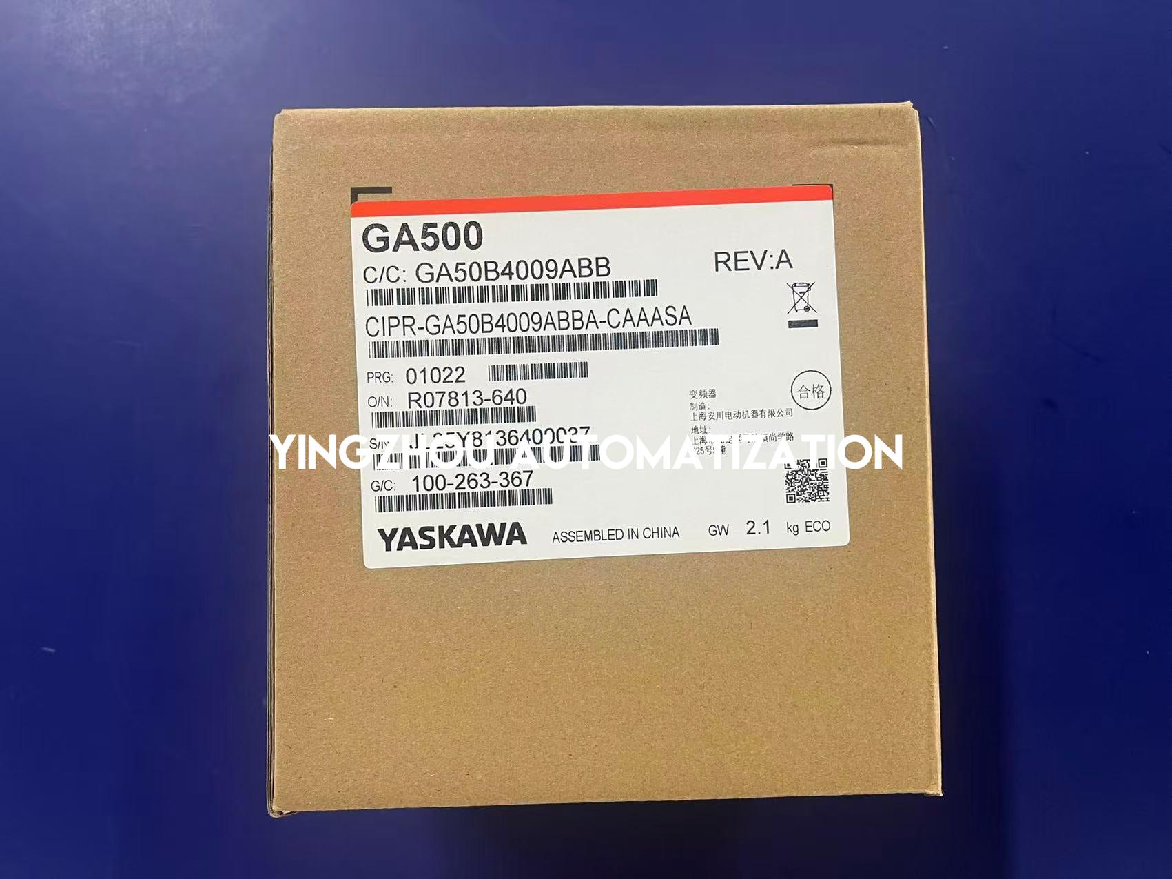 Yaskawa CIPR-GA50B4009ABBA-CAAASA Inverter Drive | GA50 Series | 3.0kW 4HP 7.2A | 400V 3-Phase | Brand New Original-YingZhou Automatization