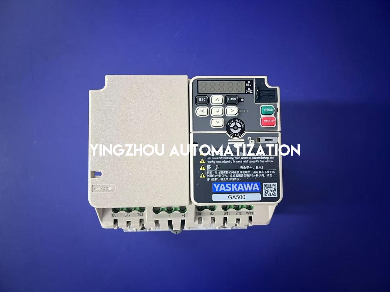 Yaskawa GA500 AC Drive CIPR-GA50B4012ABBA-CAAASA | 3-Phase 480V, 5.5kW (7.5HP), IP20 VFD-YingZhou Automatization
