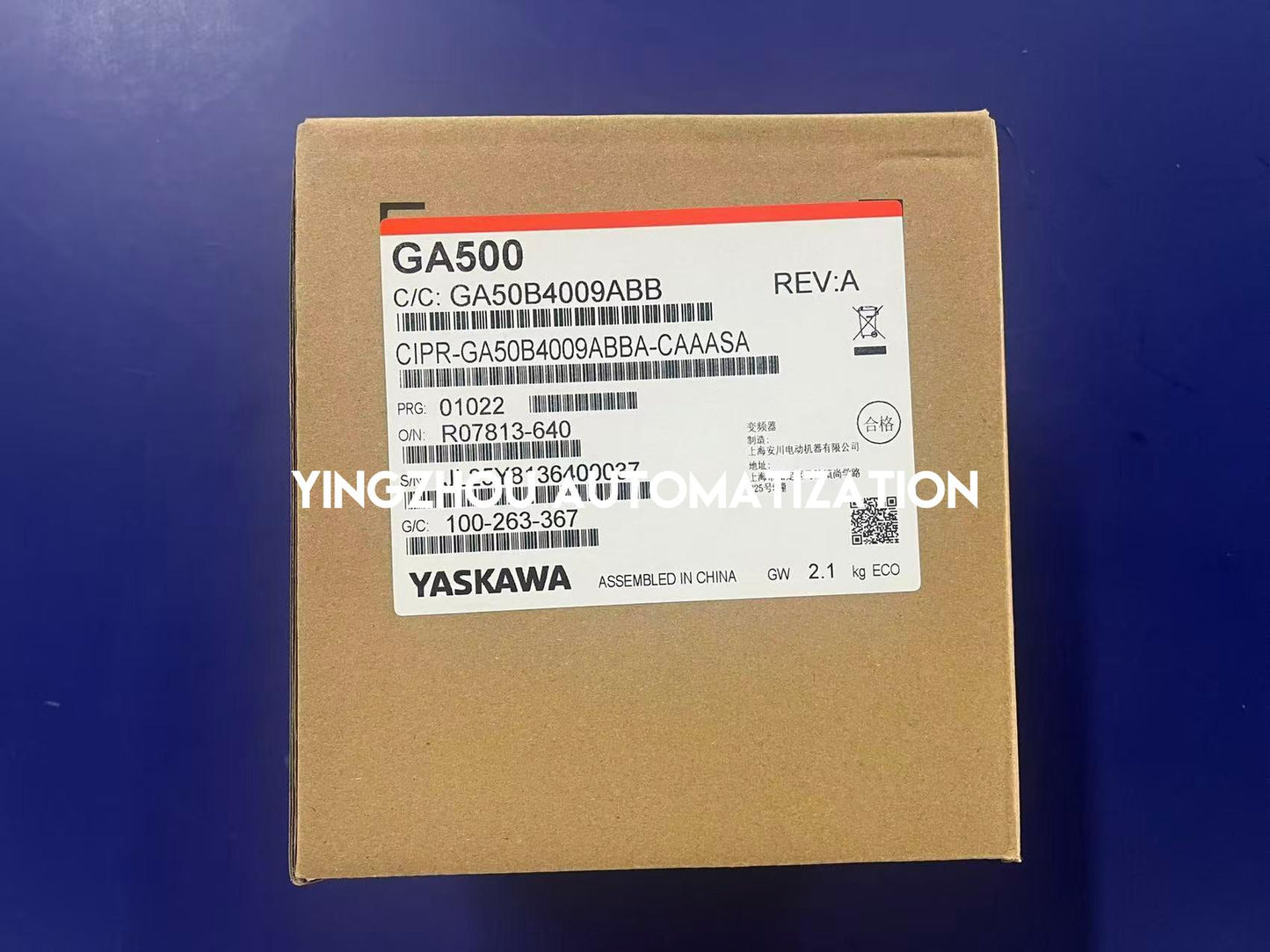Yaskawa GA500 AC Microdrive | CIPR-GA50B4009ABBA-CAAASA | 400V | 4.0kW/5HP | 9.2A VFD-YingZhou Automatization
