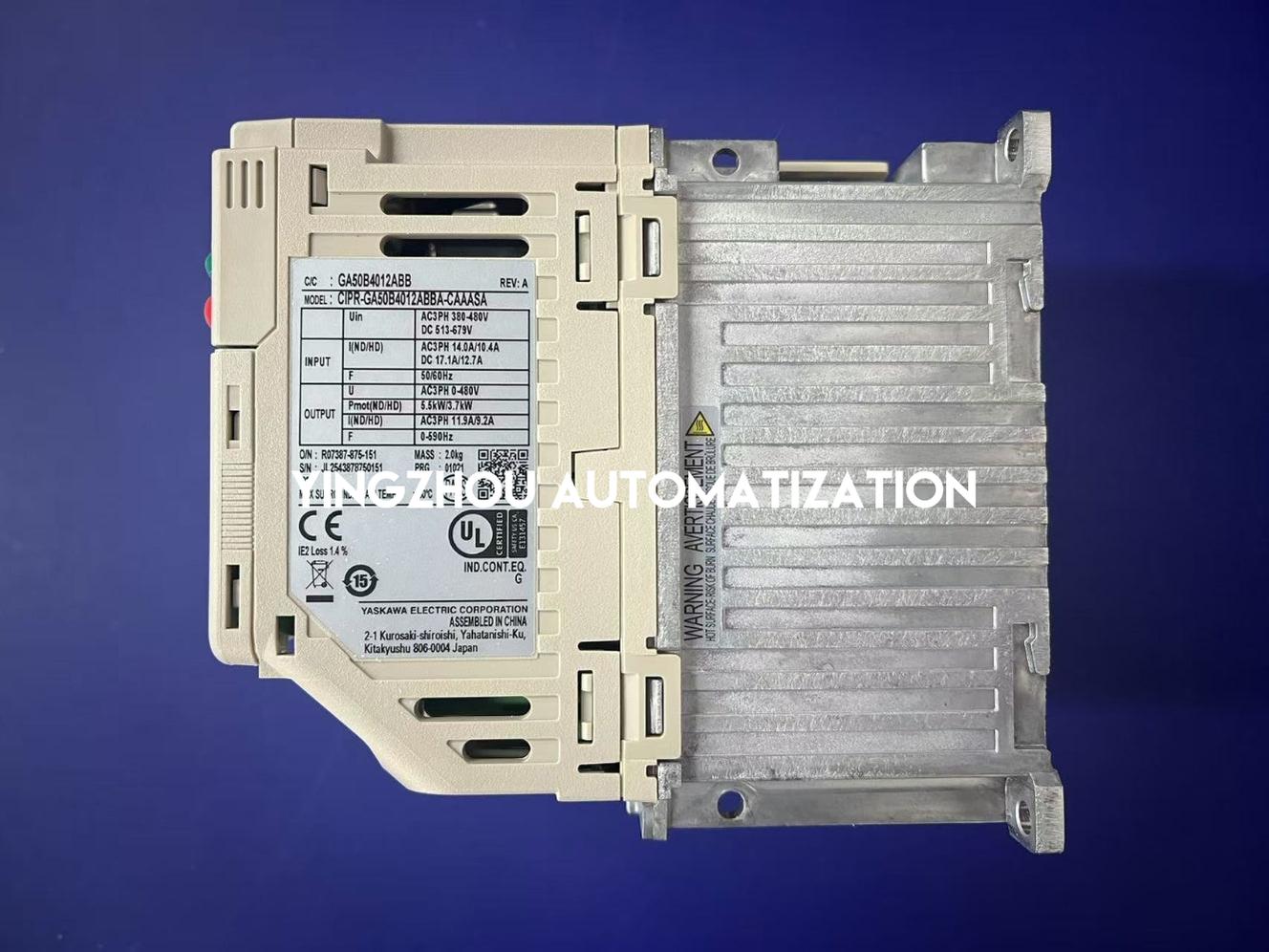 Yaskawa GA500 Series Frequency Inverter CIPR-GA50B4012ABBA-CAAASA 3PH 5.5KW 11.9A 380-480VAC VFD-YingZhou Automatization