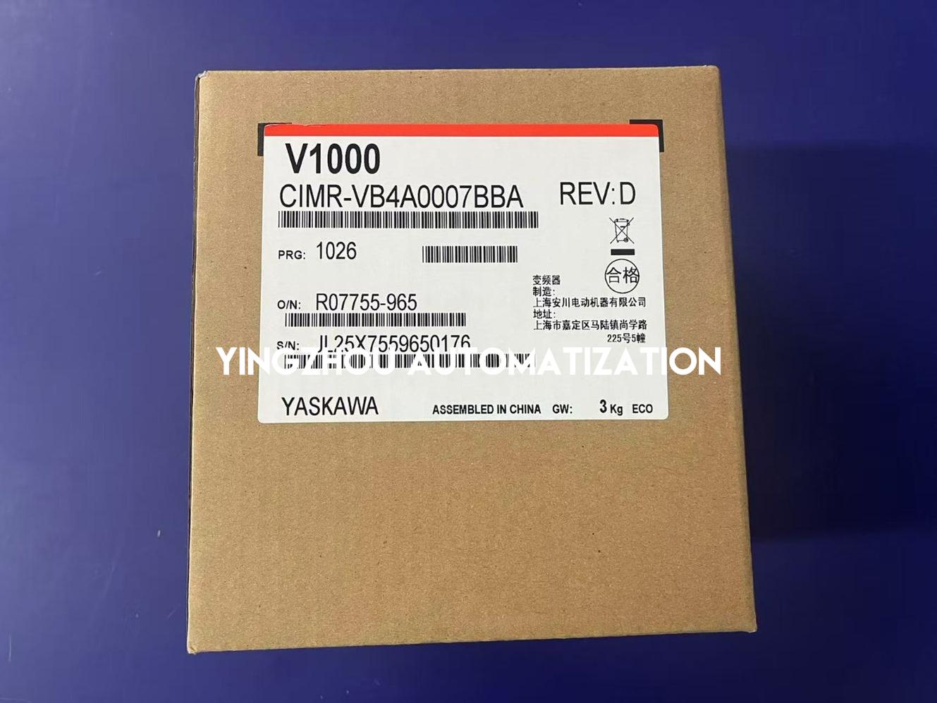 Yaskawa V1000 Series Frequency Inverter CIMR-VB4A0007BBA 2.2KW 3HP 8.1A 380-480VAC 3Phase VFD-YingZhou Automatization