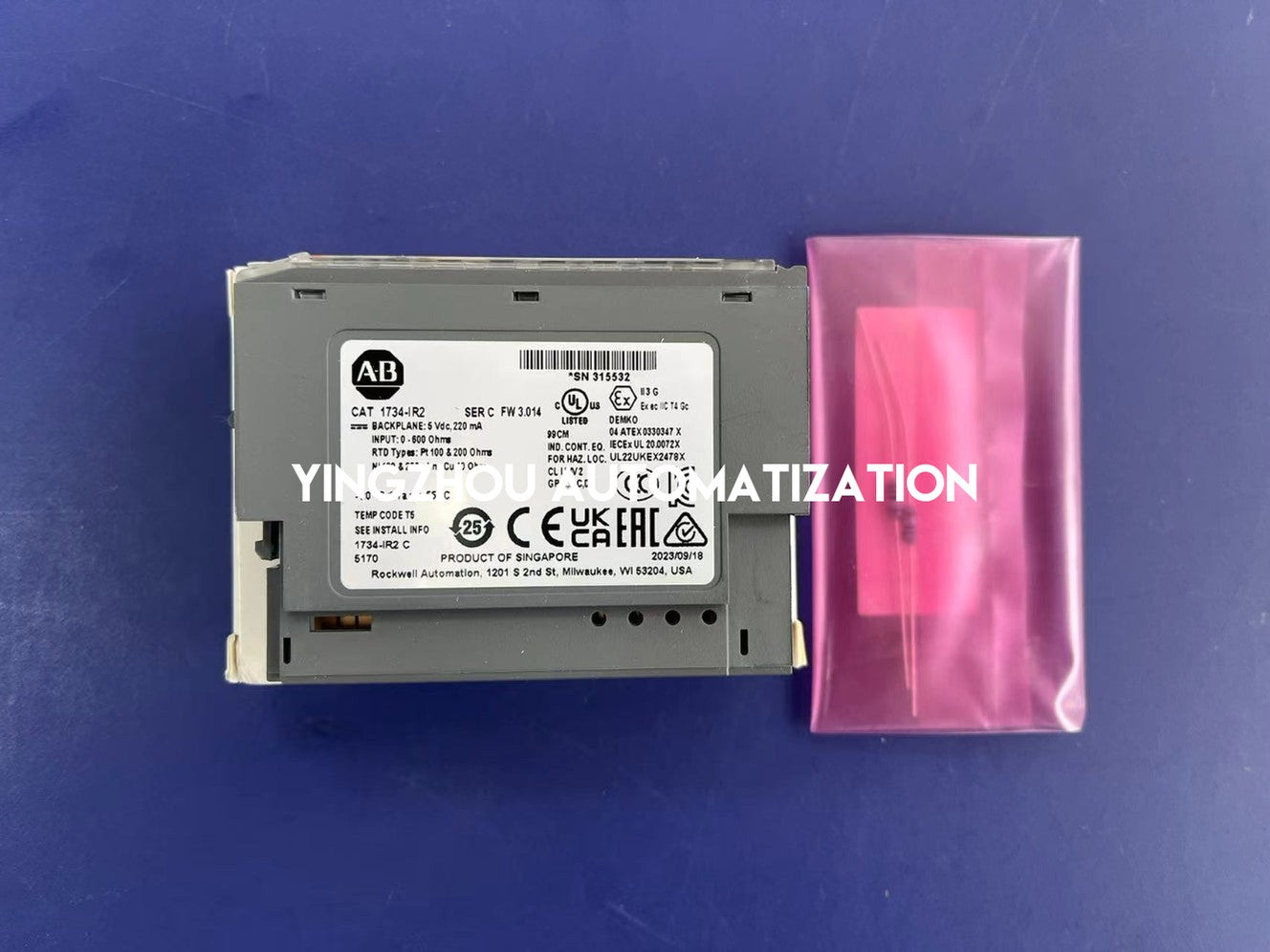 Allen Bradley 1734-IR2 POINT I/O 2 Point RTD Input Module-YingZhou Automatization