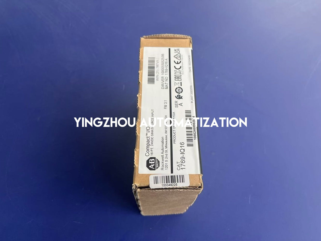 Allen Bradley CompactLogix Series 1769-IQ16 PLC Digital Input Module-YingZhou Automatization