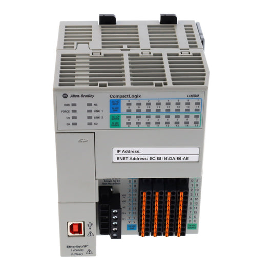 Allen Bradley CompactLogix Series 1769-L18ERM-BB1B PLC CPU Processor Module-YingZhou Automatization