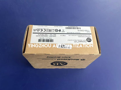 Allen Bradley CompactLogix Series 1769-OW16 16-Point AC/DC PLC Relay Output Module-YingZhou Automatization