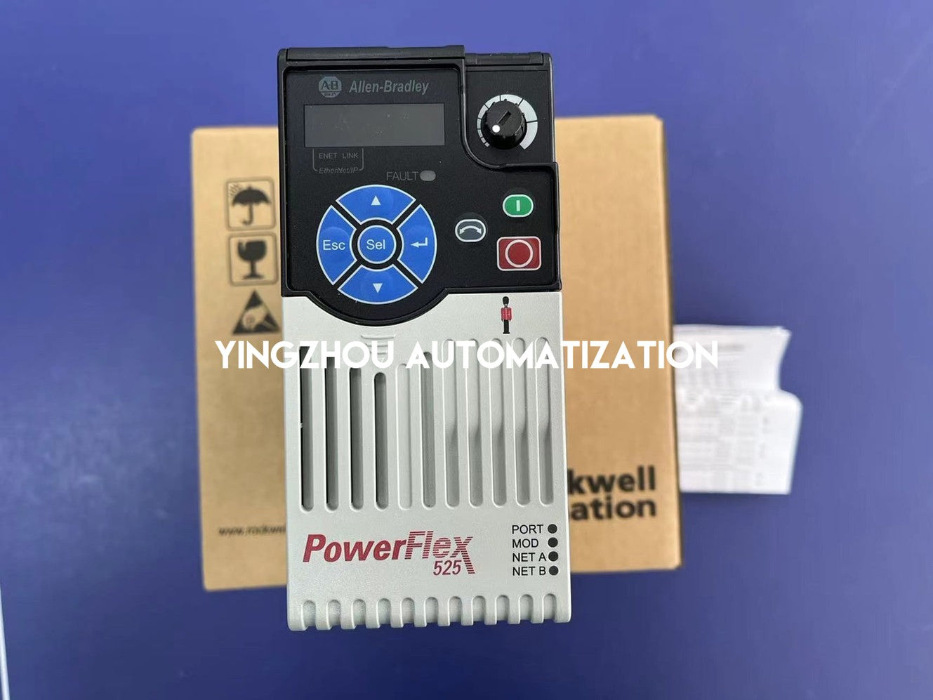 Allen Bradley PowerFlex 525 Drive Series Frequency Inverter 25B-D4P0N104 1.5KW 323-528V 5.7A 3Phases-YingZhou Automatization