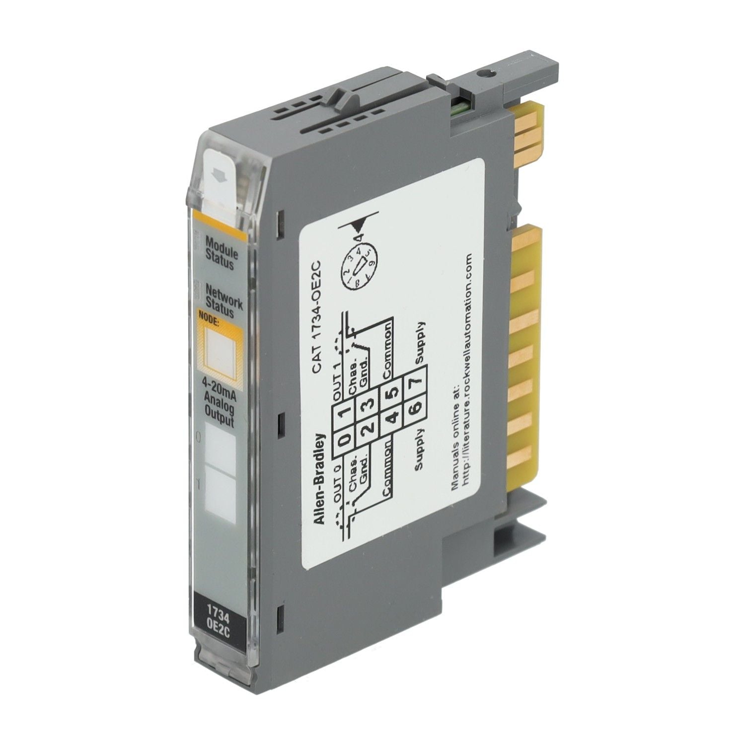 Allen Bradley POINT I/O Series 1734-OE2C PLC Analog Output Module –  YingZhou Automatization