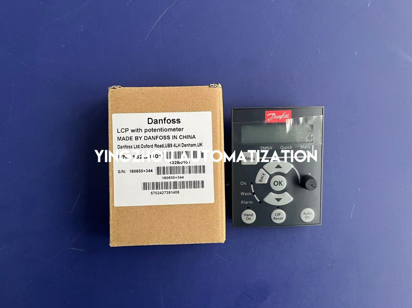 Danfoss 132B0101 VLT Control Panel LCP 12-YingZhou Automatization