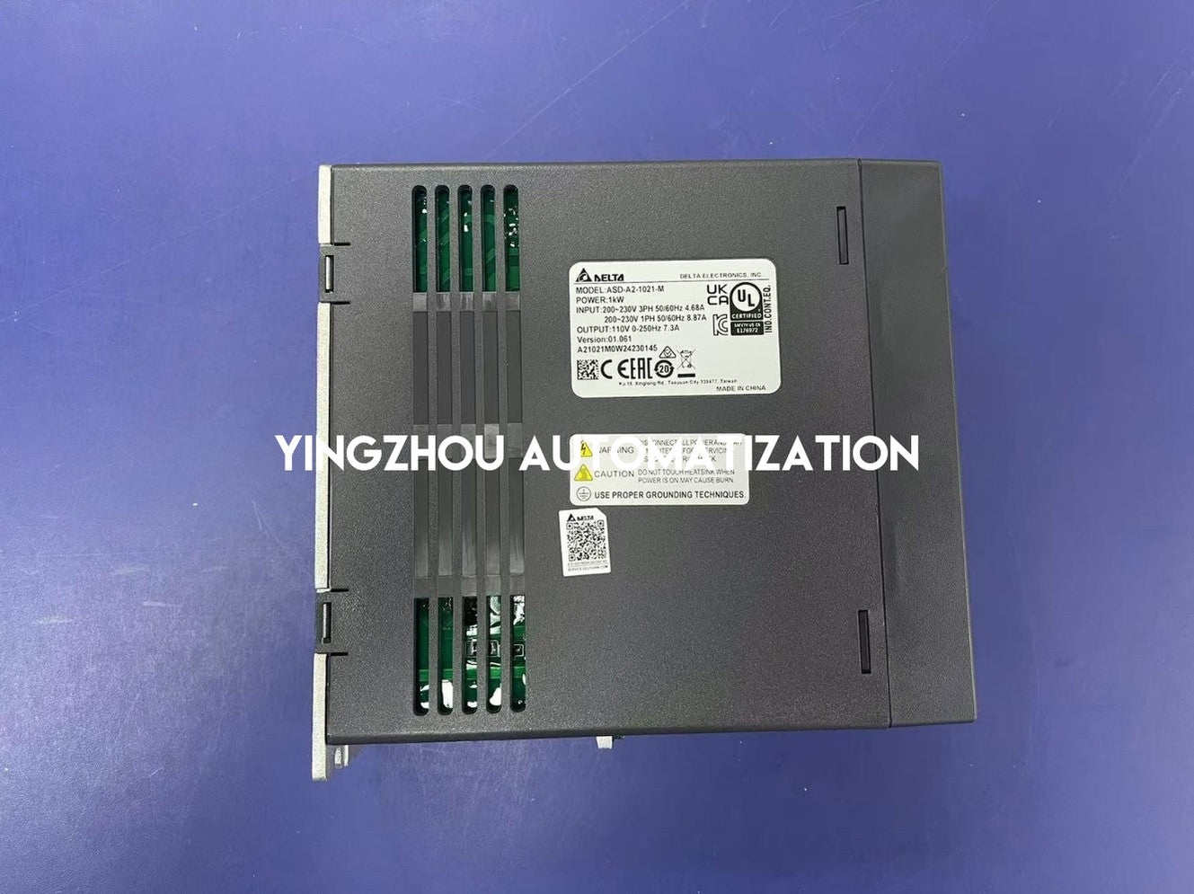 Delta A2 Series Servo Drive ASD-A2-1021-M 1KW 230V 1PH/3P-YingZhou Automatization