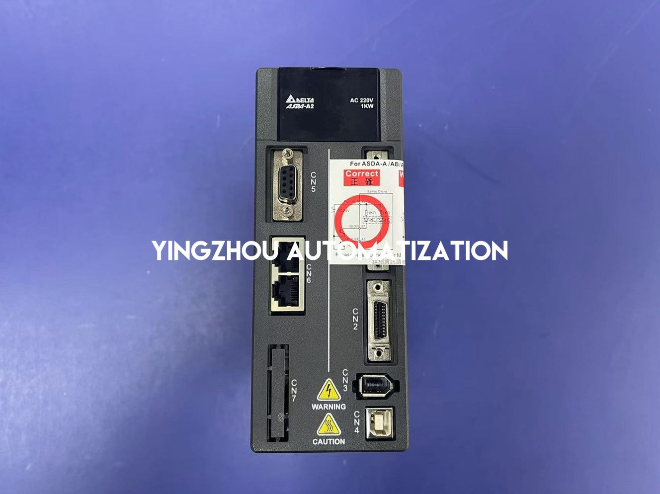 Delta A2 Series Servo Drive ASD-A2-1021-M 1KW 230V 1PH/3P-YingZhou Automatization