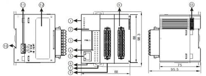 Delta AS228T-A AS Series PLC Module