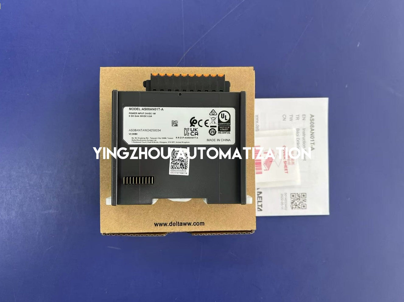 Delta AS Series AS08AN01T-A PLC Output Module-YingZhou Automatization