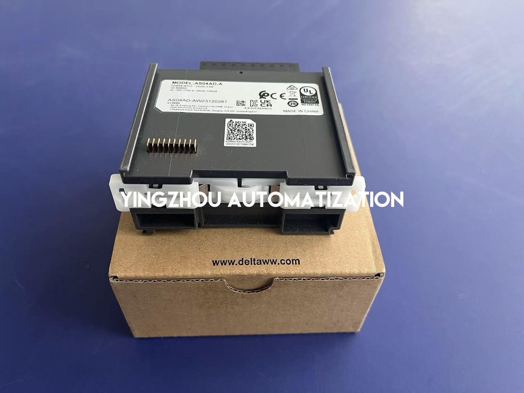 Delta AS04AD-A AS Series PLC Input Module-YingZhou Automatization