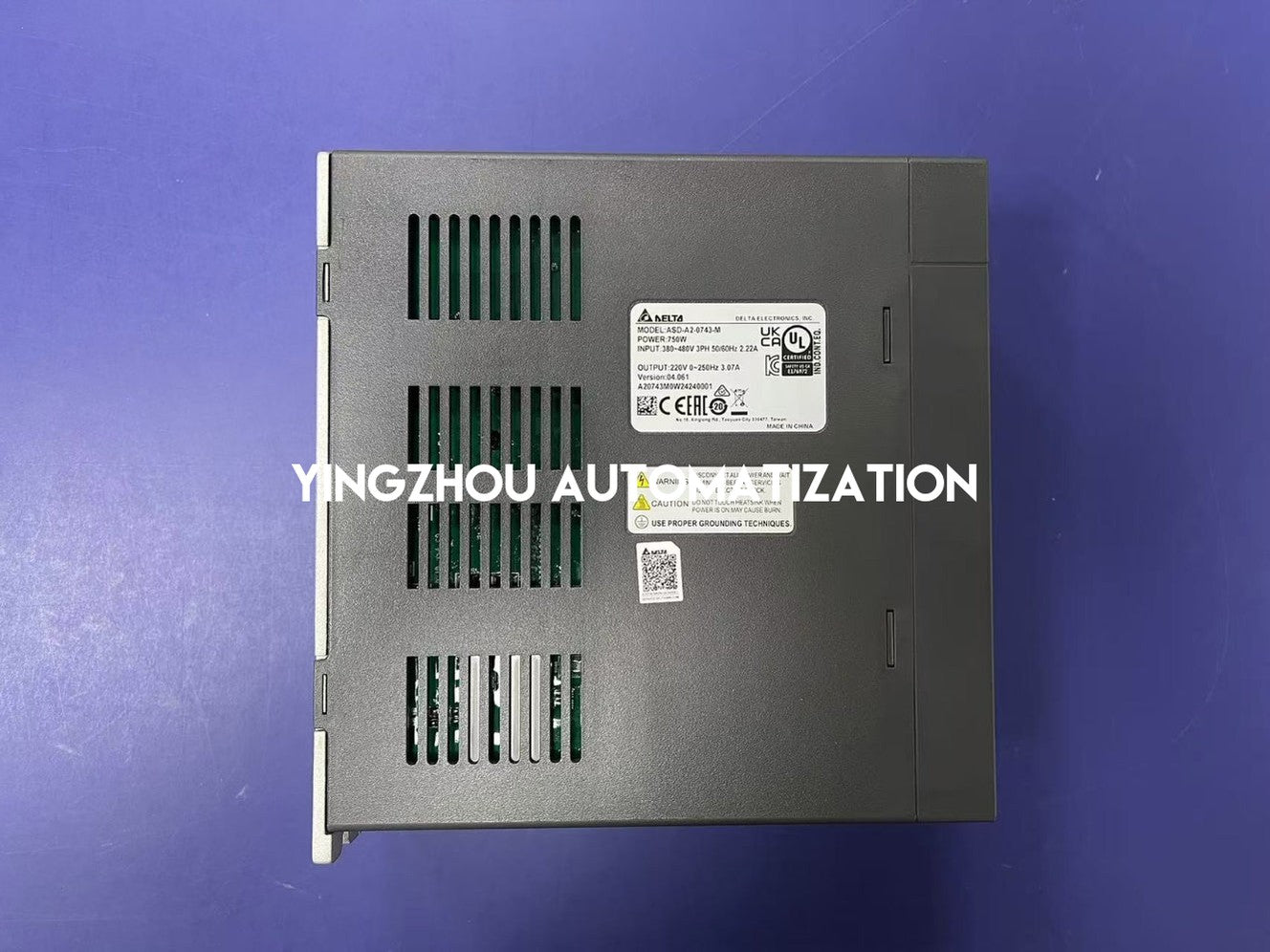 Delta ASD-A2-0743-M A2 Servo Drive 750W 480V 3PH-YingZhou Automatization