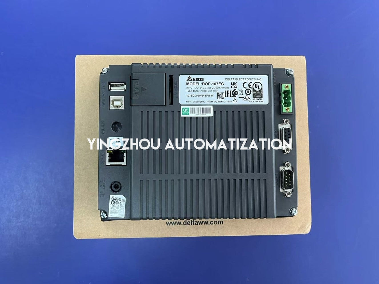 Delta DOP-100 Series HMI Touch Screen DOP-107EG 7inch-YingZhou Automatization
