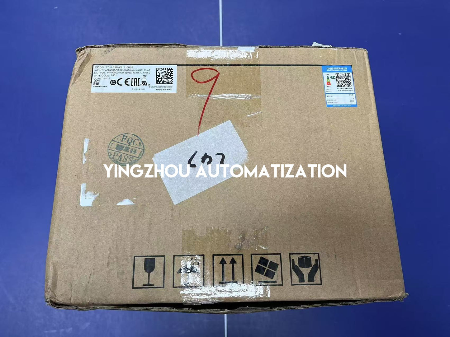 Delta ECM-B3M Series Servo Motor ECM-B3M-K21310RS1 1KW 220VAC 1/3PH-YingZhou Automatization