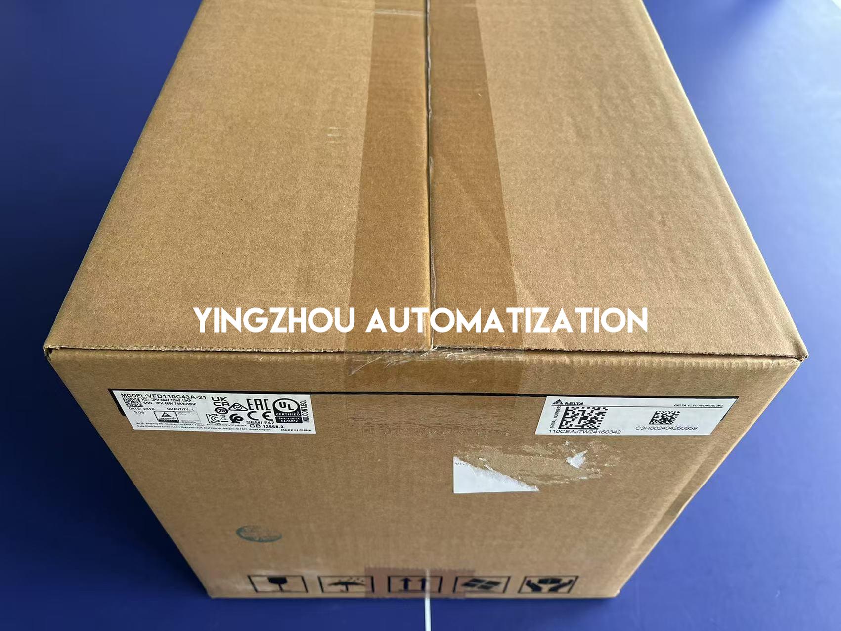 Delta VFD C2000+ Series Frequency Inverter VFD110C43A-21 11KW 15HP 460VAC 24A 3Phase-YingZhou Automatization