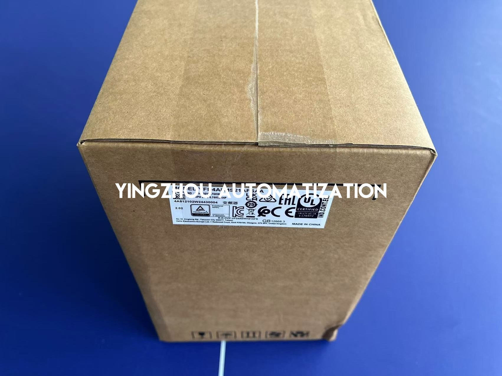 Delta VFD MS300 Series Frequency Inverter VFD4A8MS21AFSAA 0.75KW 1HP 230VAC 4.8A-YingZhou Automatization