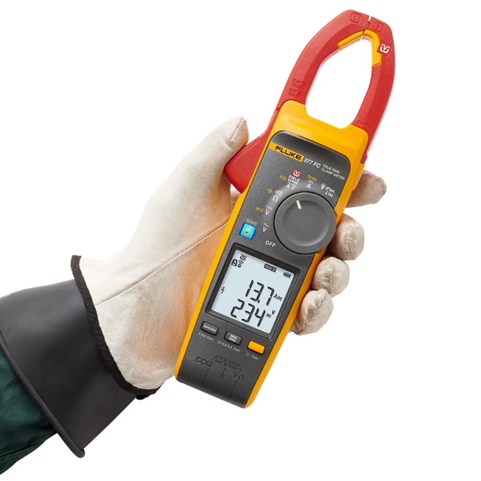 Fluke 377 FC Non-Contact Voltage True-rms AC/DC Clamp Meter with iFlex