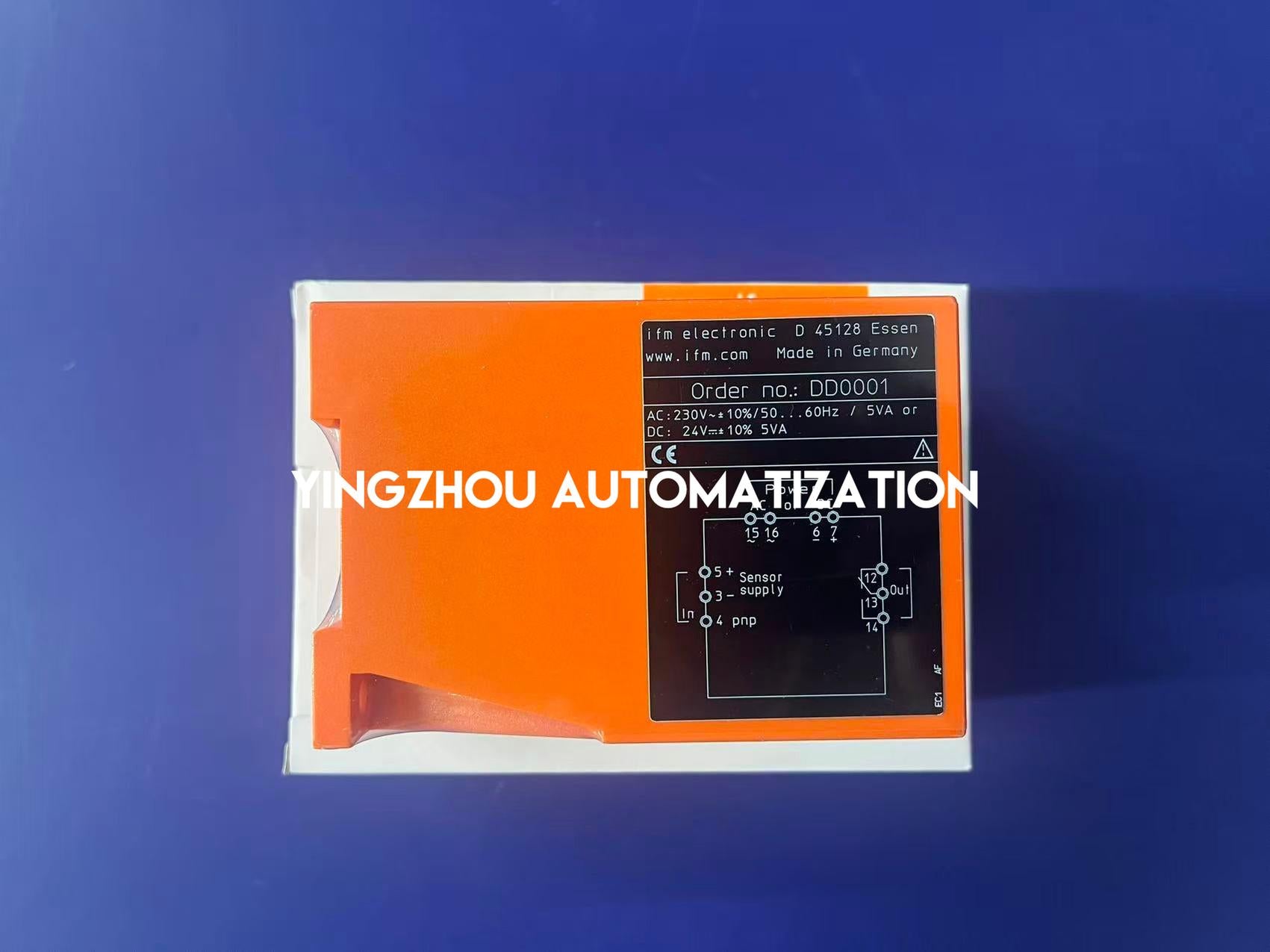 ifm electronic DD0001 Speed Monitor - Pulse Evaluation for Over/Underspeed Detection-YingZhou Automatization