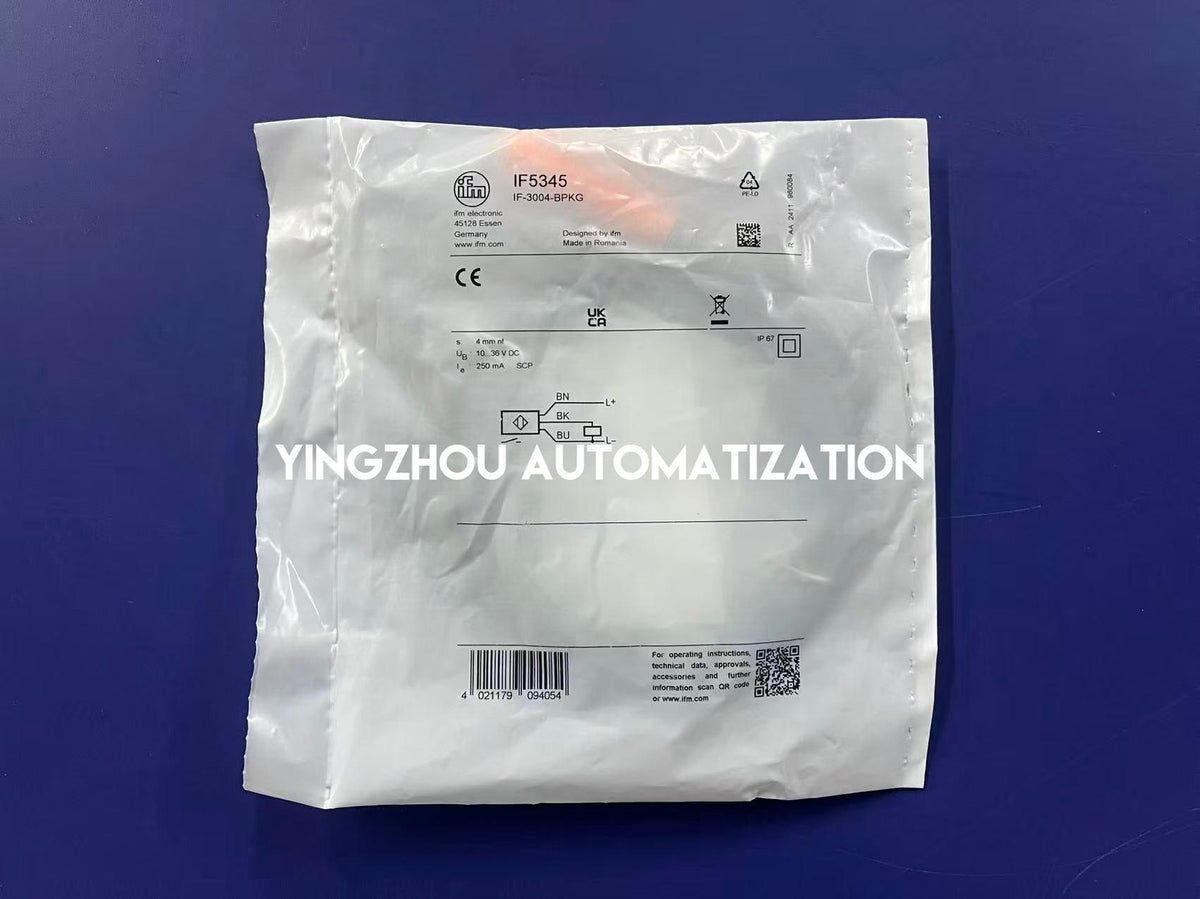ifm electronic IF5345 Inductive Proximity Sensor | M12 Inductive Sensor Unit | Brand New Original-YingZhou Automatization