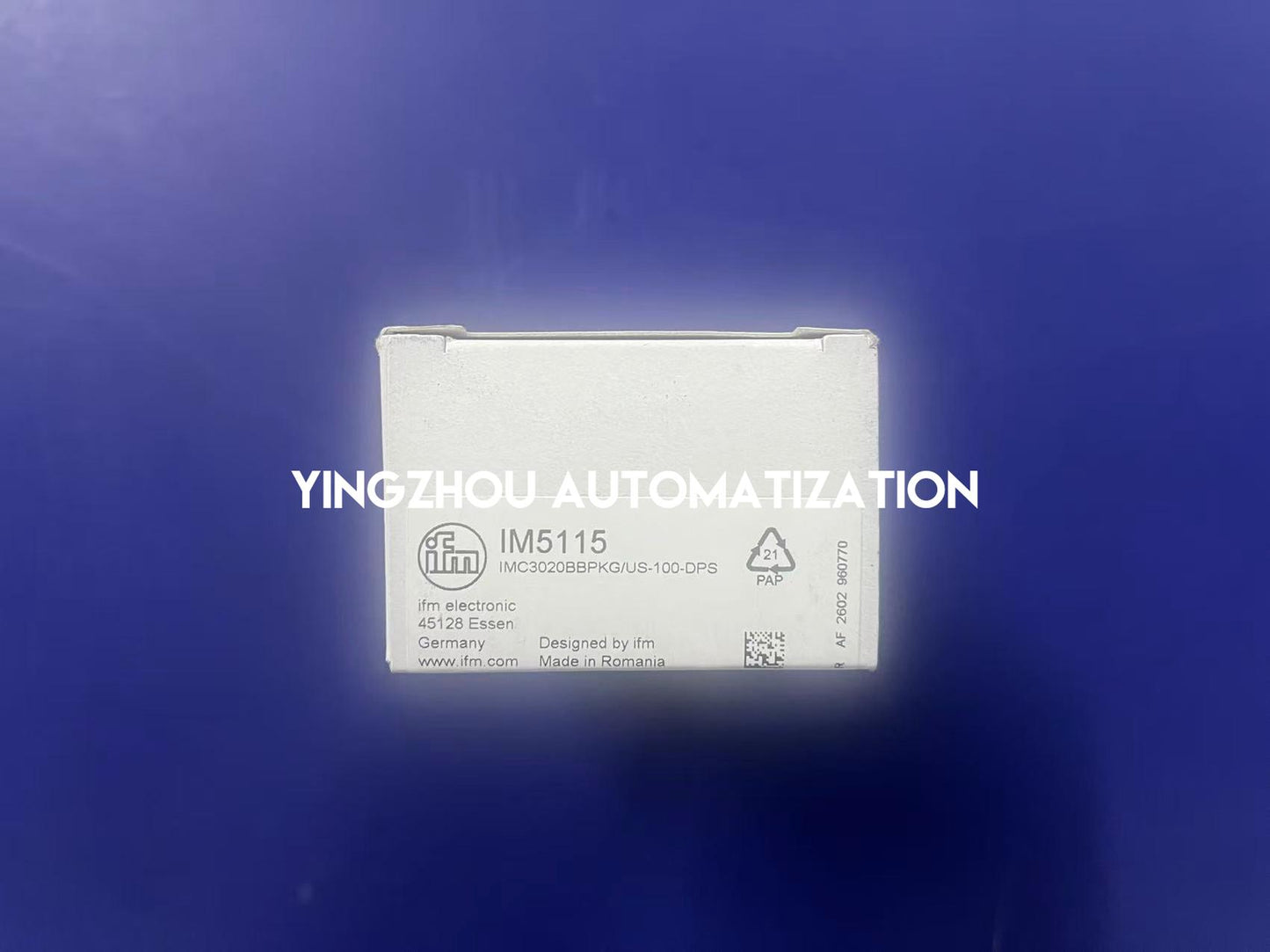 ifm electronic IM5115 Inductive Proximity Sensor | M12 Inductive Sensor Unit | Brand New Original-YingZhou Automatization