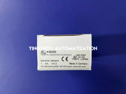 ifm electronic KI6000 Capacitive Proximity Sensor | M30 Capacitive Sensor Unit | Brand New Original-YingZhou Automatization