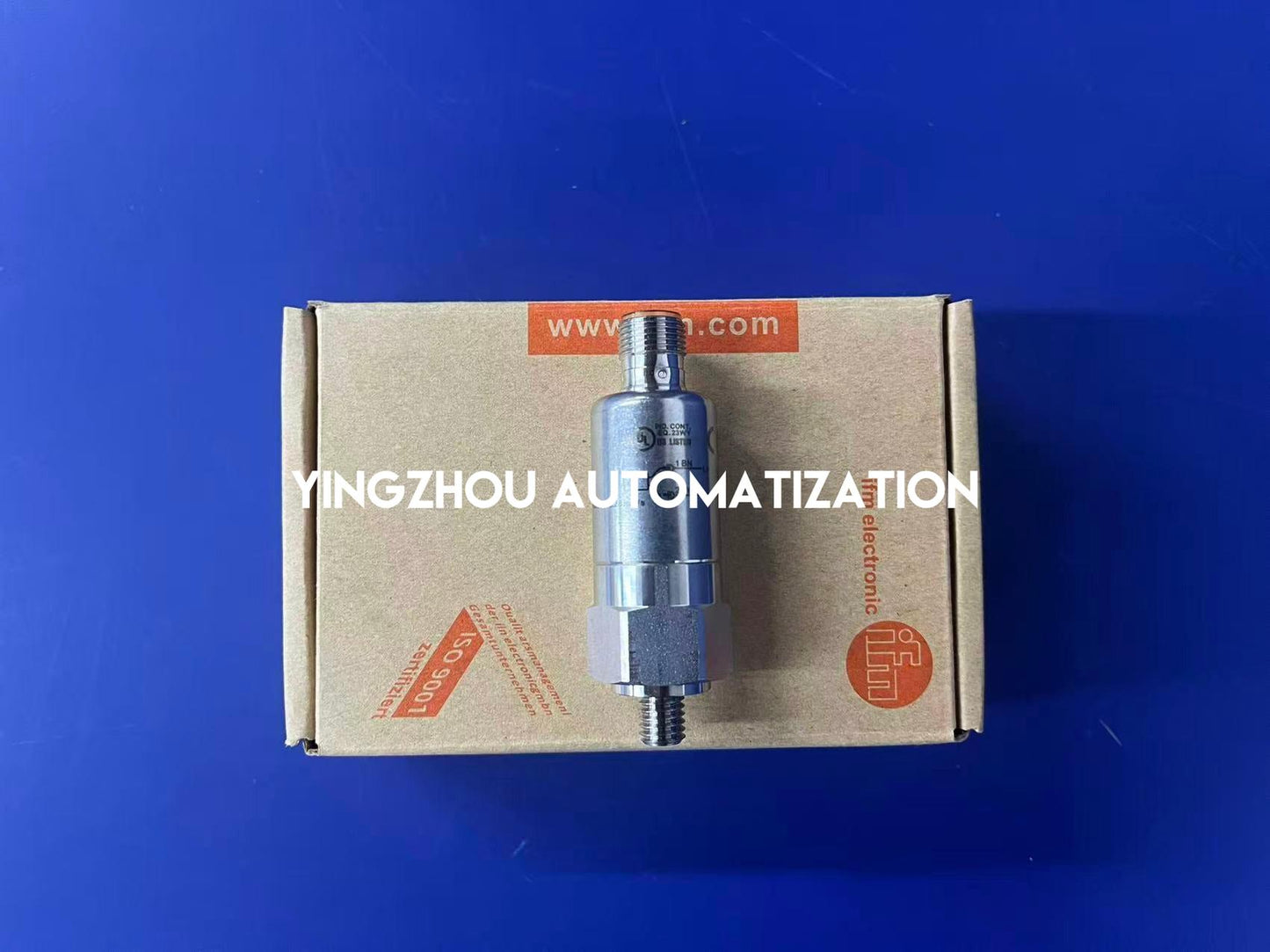 ifm electronic VTV122 Vibration Transmitter - 4-20 mA Output, Stainless Steel-YingZhou Automatization