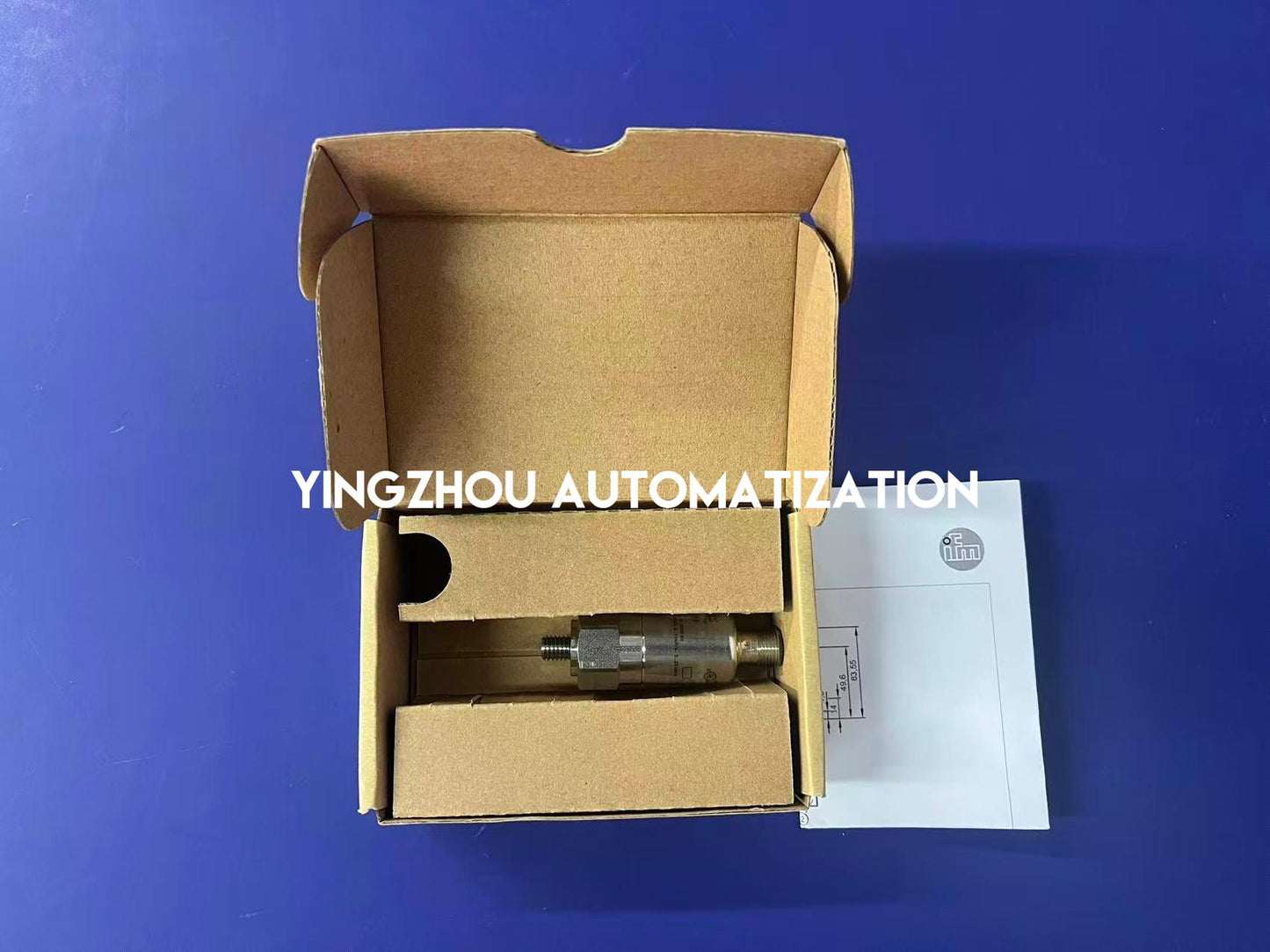 ifm electronic VTV122 Vibration Transmitter - 4-20 mA Output, Stainless Steel-YingZhou Automatization