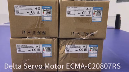 Delta ECMA-C20807RS ECMA-B2 Servo Motor 750W 3000 RPM 220V