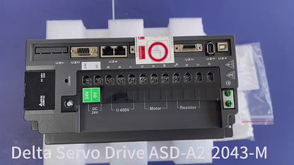 Delta ASD-A2-2043-M A2 Servo Drive 2KW 480V 3PH F