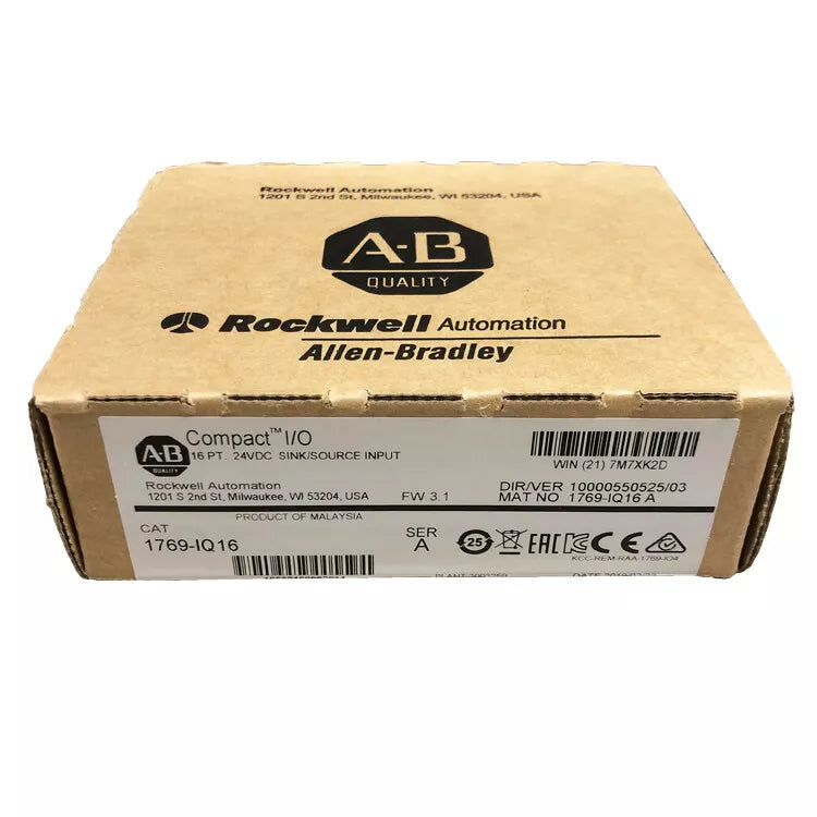 Allen Bradley CompactLogix Series 1769-IQ16 PLC Discrete Input Module