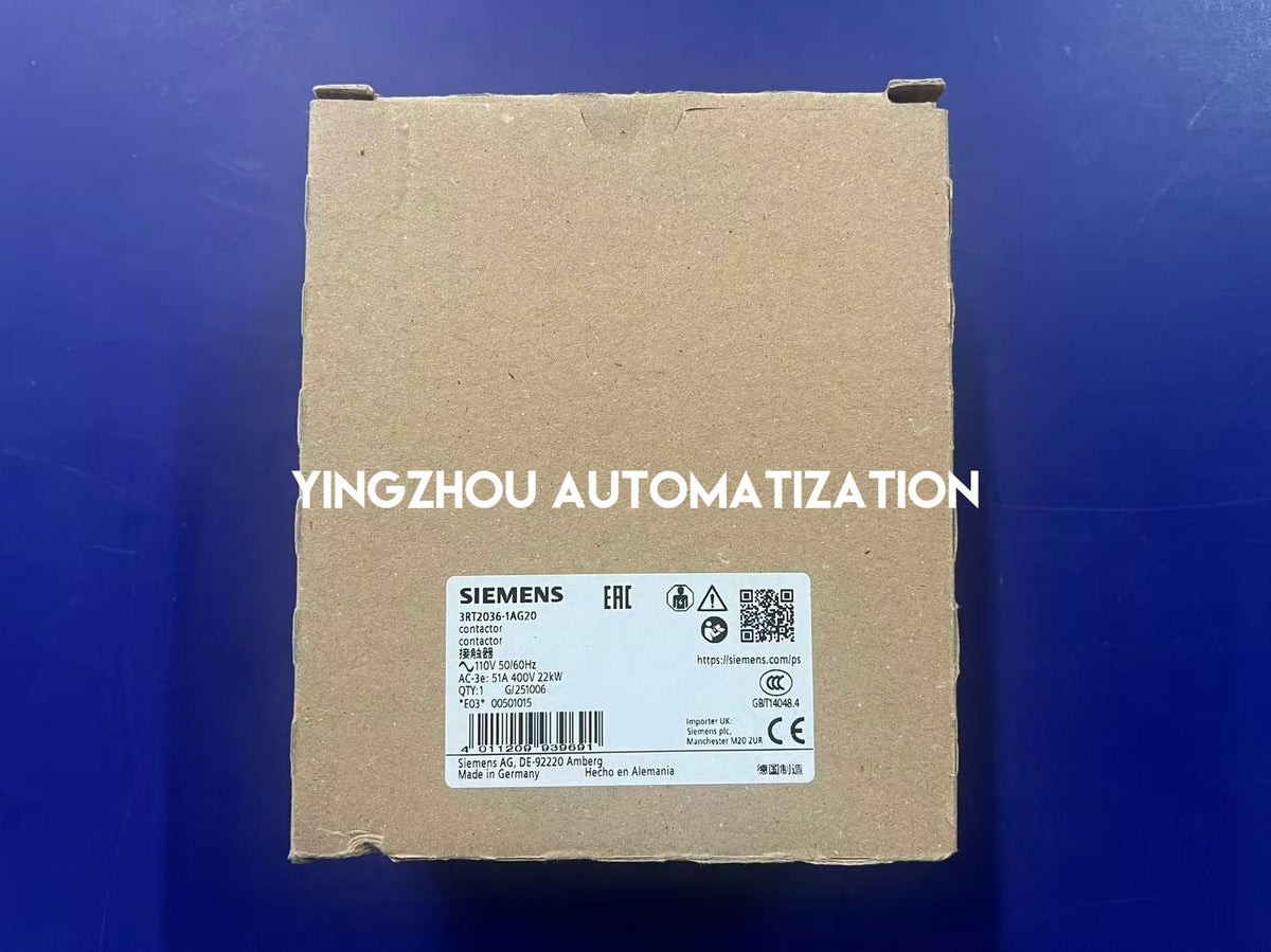 siemens 3RT2036-1AG20-YingZhou Automatization